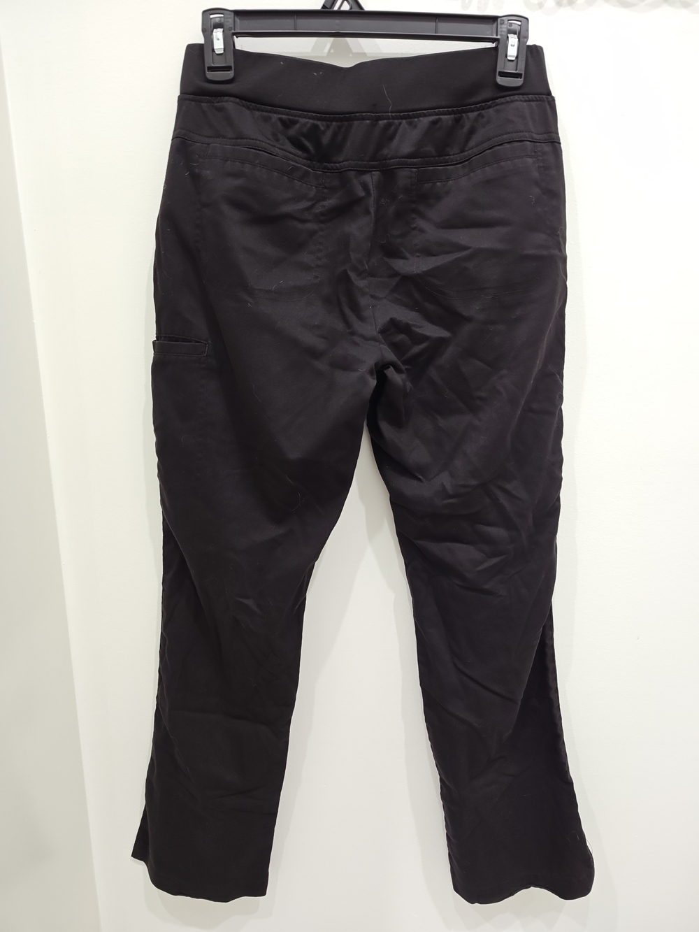 Grey's Anatomy Black Straight-Leg Drawstring Utility Scrub Pants - Picture 4 of 6